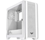 PREYON Nest Windy biela / ATX / USB-A 3.0 / USB-A 2.0 / USB-C / 4X 120mm / bez zdroja / priehľadná bočnica (PRENW04W)
