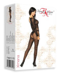 Bodystocking Ximena - BEAUTY NIGHT FASHION černá S/L