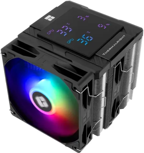 ThermalRight Peerless Assassin 120 Digital ARGB čierna / Chladič CPU / 120 mm / Intel + AMD (814256019378)