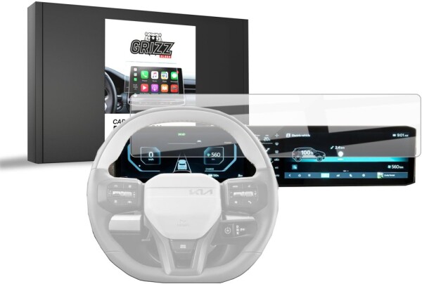GrizzGlass Folia ceramiczna CarDisplay Protection do Kia EV6 GT Line (2025)
