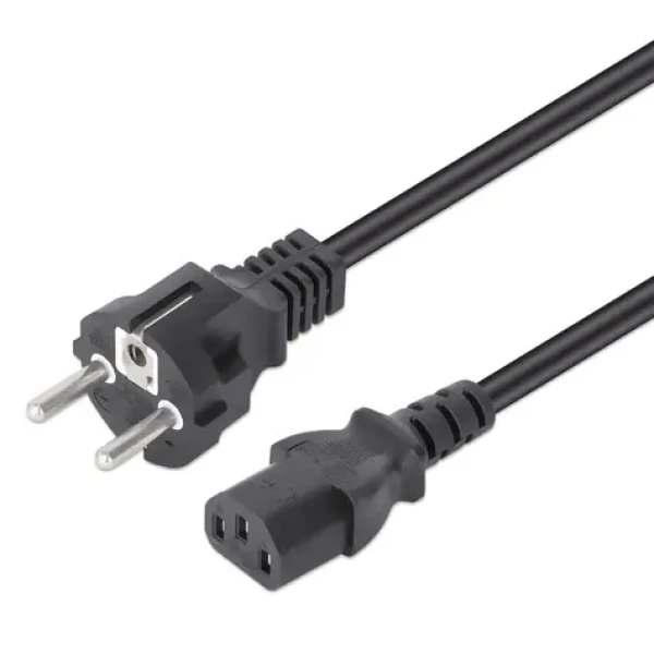 Manhattan čierna / Napájací kábel / CEE7/7 C13 / 3 m / 250 V (328616)
