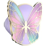 PopSockets Enamel Butterfly Prism MagSafe levanduľová / Držiak na telefón / MagSafe / Motív motýľa / Stojanček (809330)