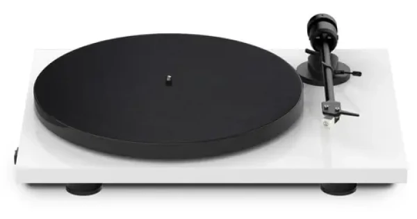 Pro-Ject E1 BT + AT3600L - White / Gramofón / remienkový / RCA kábel 1.23m (9pe1wbtat)