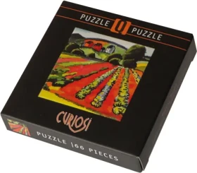 CURIOSI Štvorcové puzzle Q Art: Krajina pri Tegernsee