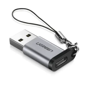 Ugreen Adaptér USB-A 3.0 (M) - USB-C (F) sivá (6957303855339)