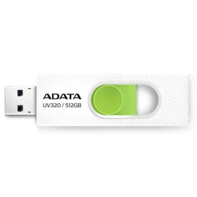 ADATA AUV320 512GB biela / USB 3.2 / USB-A / čítanie až 100 MB/s (AUV320-512G-RWHGN)