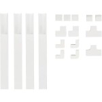 Hama 00221017 káblová lišta (š x h) 24 mm x 14 mm 4 ks biela; 00221017