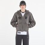 Mikina Umbro by SlamJam Royal Arms Zip Masked Hoodie Smock Grey L