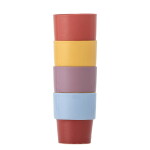 Bloomingville Keramický hrnček Ewan Multi Bright 150 ml – sada 4 ks
