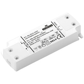 Dehner Elektronik SE 15-24VF (24VDC) napájací zdroj pre LED, LED driver konštantné napätie 15 W 0.625 A 24 V/DC schválenie nábytku, ochrana proti prepätiu,; SE 15-24VF (24VDC)