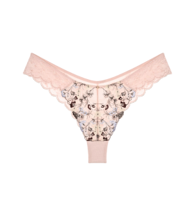 Dámske brazílske nohavičky Sensual Spotlight Highleg - BROWN - light beige 7308 - TRIUMPH BROWN 44