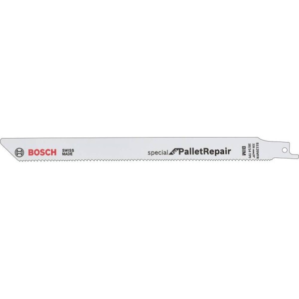 Bosch Accessories 2608658036 Pílový kotúč na pílenie Sabre S 1125 VFR, špeciálny na opravu paliet, 5 kusov 1 ks; 2608658036