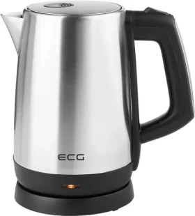 ECG RK 1742 Puro strieborná / rýchlovarná kanvica / 2200W / 1.7 L / nerez (100001831806)
