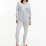 Mikina s kapucňou Modern Structure LW Full Zip Hoodie QS6759E-P7A - Calvin Klein XS