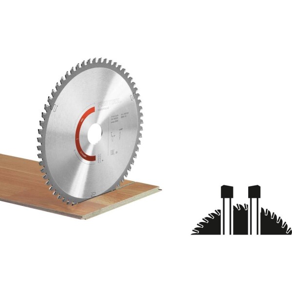 Festool HW 216x2,3x30 WZ/FA60 500123 pílový kotúč 216 x 30 x 1.60 mm Počet zubov (na palec): 60 1 ks; 500123