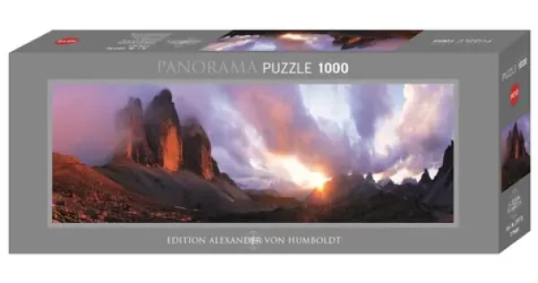 HEYE Panoramatické puzzle Tre Cime, Dolomity, Taliansko