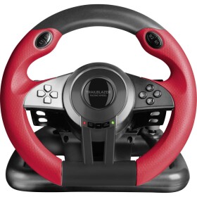 SpeedLink TRAILBLAZER Racing Wheel volant USB PlayStation 3, PlayStation 4, PlayStation 4 Slim, PlayStation 4 Pro, PC, Xbox One, Xbox One S červená/čierna vr.; SL-450500-BK