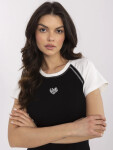 NM TS Tričko V7940.17 čiernobiele jedna velikost