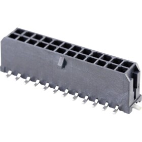 Molex vstavaná pinová lišta (štandardná) Počet pólov 24 Raster (rozteč): 3 mm 430452418 1 ks Tape on Full reel; 430452418