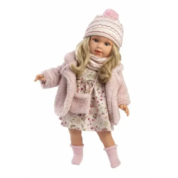Llorens 54052 LUCIA - realistická bábika s mäkkým látkovým telom - 40 cm