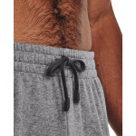 Kalhoty Under Armour Rival Fleece Joggers Castlerock Light Heather/ White XL