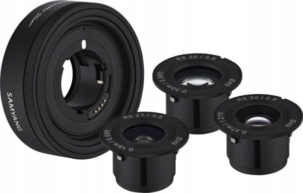 Samyang Remaster Slim - modulární systém objektivů