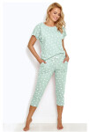 Taro Chloe 2860 cr/r S-XL L24 dámske pyžamo pudrově růžová XL