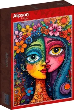 ALIPSON Puzzle Farebné duo