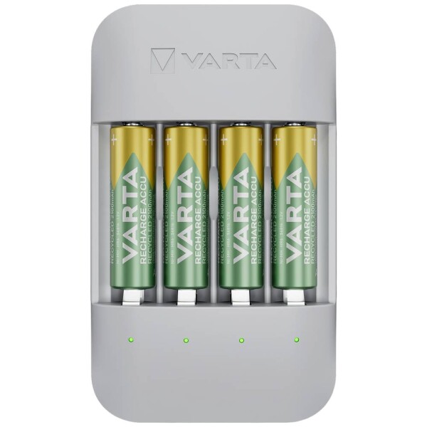 Varta Eco Charger Pro nabíjačka na okrúhle akumulátory NiMH micro (AAA), mignon (AA); 57683101121