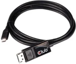 Club3D Kábel USB Typ C na DisplayPort 1.4 8K 60Hz (M/M) 1.8m (8719214471224)
