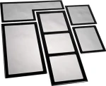 DEMCiflex CaseLabs Bullet BH7 čierna / Sada prachových filtrov / Magnetické (DF0677)