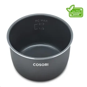 Cosori CMC vnútorná nádoba keramická / Nádoba do multifunkčného hrnca / 5,7 l / Umývanie v umývačke (CRP-CO601IP-SUS)