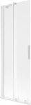 MEXEN/S - Velar dvojkrídlová posuvná vaňová zástena 75 x 150, dekor, biela 896-075-000-31-20