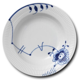 Royal Copenhagen Porcelánový hlboký tanier Blue Fluted Mega Ø 21 cm