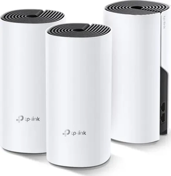 TP-LINK Deco M4 (3-pack) / WiFi Mesh systém AC1200 / Dual-Band / 802.11ac / 2x GLAN (DECO M4 3-PACK)