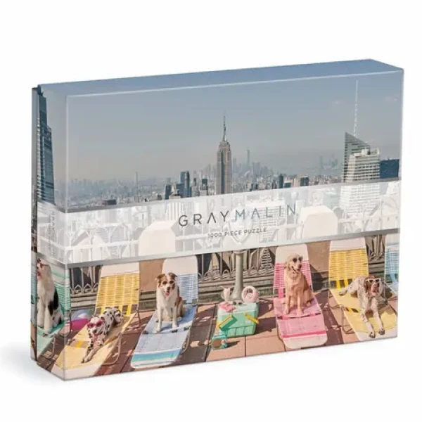 Galison Puzzle Psy v New Yorku 1000 dielikov