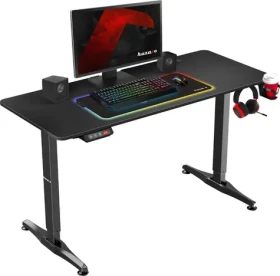 Huzaro Hero 8.5 čierna / Elektrický herný stôl / 140 x 60 x 74 - 119 cm (HZ-HERO 8.5)