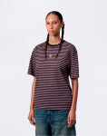 Carhartt WIP W' S/S Verner T-Shirt Verner Stripe, Black/Phlox S