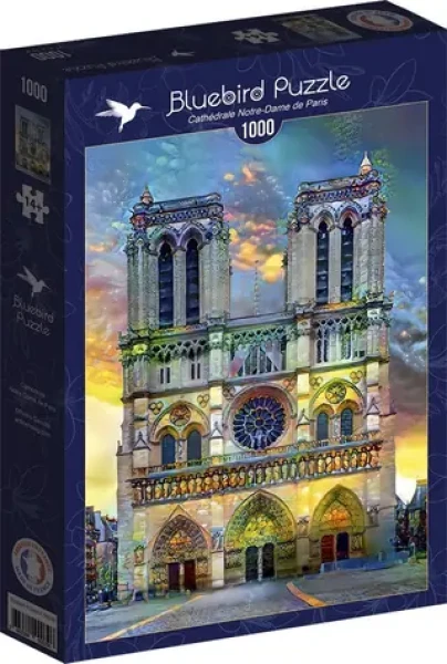 BlueBird Puzzle Katedrála Notre-Dame, Paríž