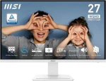 27" MSI PRE MP273QW E2 biela / 2560 x 1440 / IPS / 16:9 / 1ms / 1300:1 / 400cd-m2 / DP+HDMI / VESA (PRO MP273QW E2)