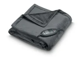 BEURER HD 74 Cosy Limited Edition čierna / Vyhrievacia deka / 100W / 6 teplôt / 150 x 130 cm (40010)