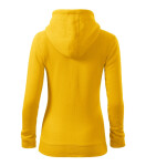 Trendy mikina na zips ženy žltá S