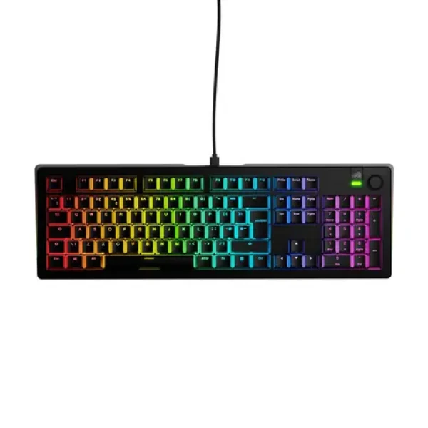 Glorious GMMK 3 100% - Fox (ISO UK) čierna / Herná klávesnica / USB-C / ISO (UK) layout / Fox / RGB / 1.4m (GLO-KB-GMMK3-100-PB-FOX-W-BLK-UK)