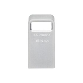 Kingston DataTraveler Micro 64GB strieborná / Flash Disk / USB 3.2 Gen 1 - (USB-A 3.0) (DTMC3G2/64GB)