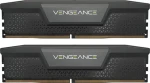 Corsair Vengeance Black 32GB (2x16GB) 5200MHz / DDR5 / PC5-41600 / CL40-40-40-77 / 1.25V / XMP3.0 / s chladičom (CMK32GX5M2B5200C40)