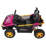 Mamido Detské elektrické autíčko Buggy UTV Speed 24V ružové
