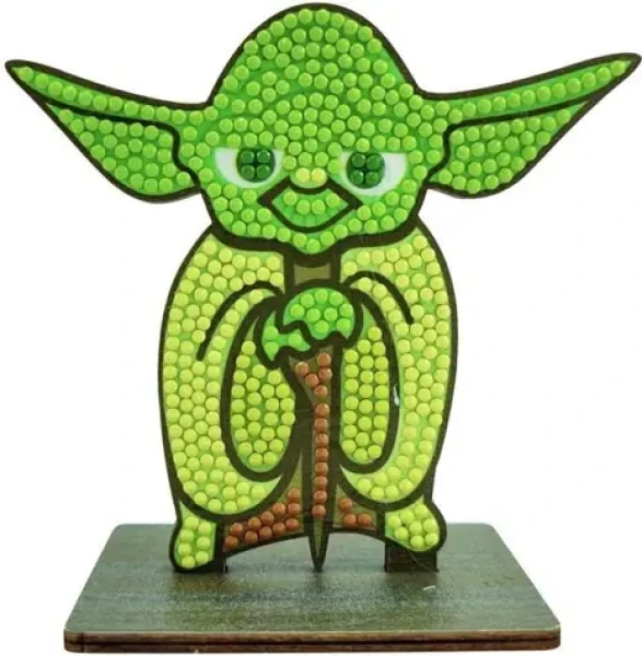 CRYSTAL ART Diamantové maľovanie Star Wars: Yoda