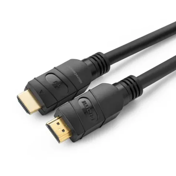 MicroConnect 4K kábel so zosilňovačom HDMI (M) - HDMI (M) 15m čierna (MC-HDM191915V2.0AMP)