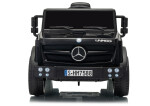 Mamido Elektrické autíčko Mercedes Unimog čierne