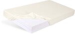 BABYMATEX Plachta ochranná s gumičkou Bamboo svetlá béžová 60x120 cm
